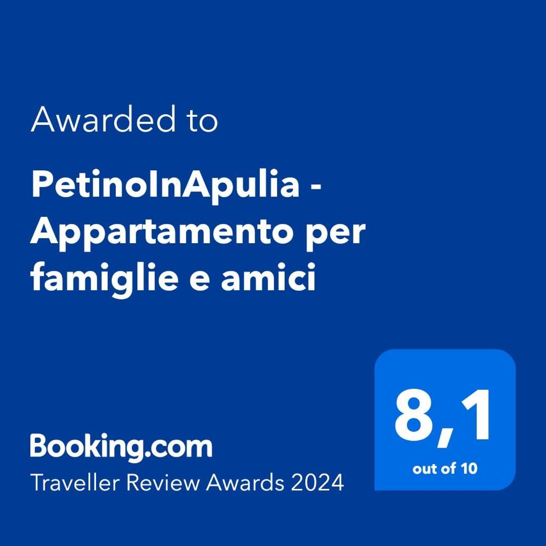 Petinoinapulia - Appartamento Per Famiglie E Amici Bari Bagian luar foto